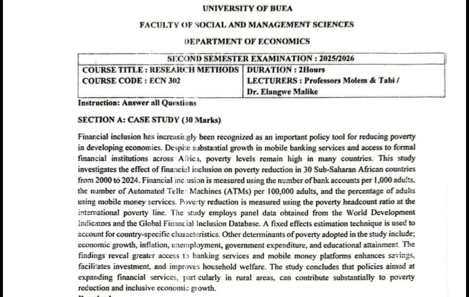 ECN302: Research Methods